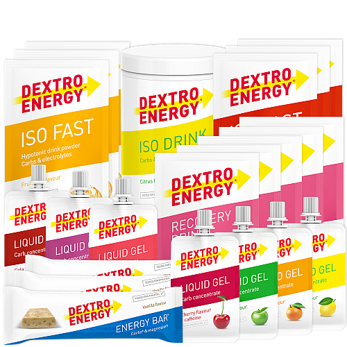 DEXTRO ENERGY Laufsport Paket | Urlaub & Trainingslager