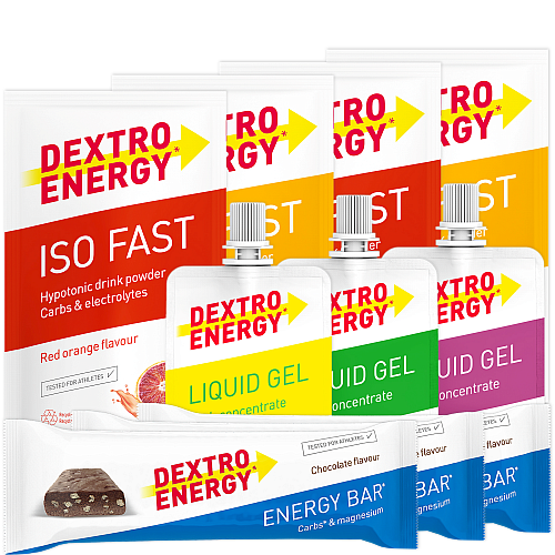 DEXTRO ENERGY Triathlon Paket | Halb- & Langdistanz