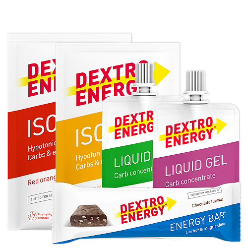 DEXTRO ENERGY Triathlon Paket | Olympische Distanz