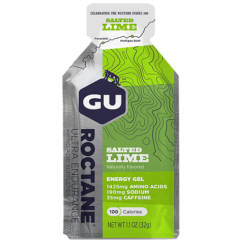 GU Roctane Energy Gel Sea Salted Lime (32 g Beutel)