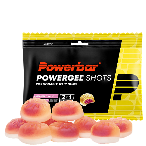 Powerbar PowerGel Shots Raspberry (60 g Beutel)