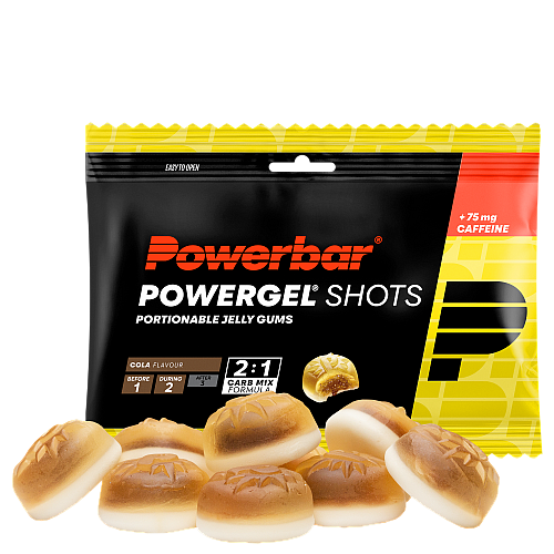 Powerbar PowerGel Shots Cola + Koffein (60 g Beutel)