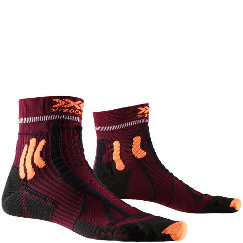 X-SOCKS Trail Run Energy 4.0 Socken | Sunset Orange Opal Black