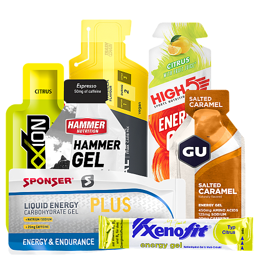 Energy Gel Testpaket | Radsport Tipp