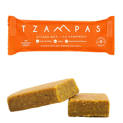 Tzampas Energy Bar Golden Milk - Die Kmpferin (40 g)