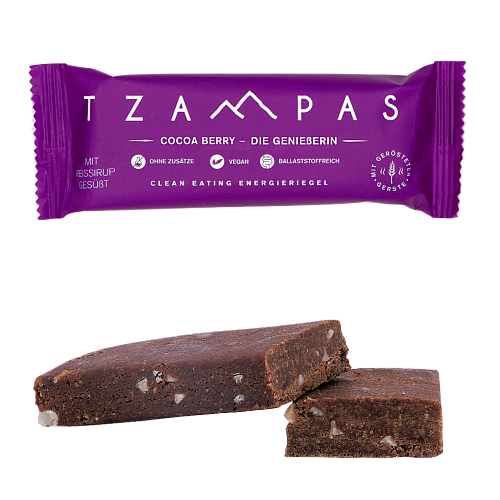 Tzampas Energy Bar Cocoa Berry - Die Genieerin (40 g)