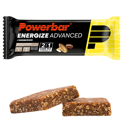 PowerBar Energize Advanced Mokka-Mandel 55 g Kohlenhydratriegel