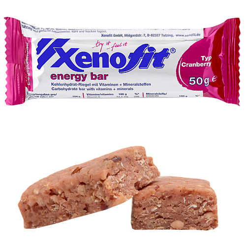 Xenofit Energy Bar Cranberry (50 g)