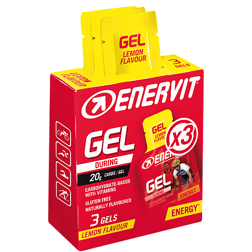 ENERVIT Energy Gel | Box mit 3 Gels