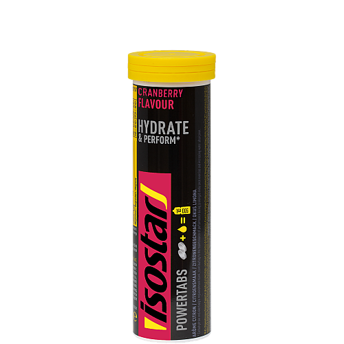 Isostar Hydrate & Perform Powertabs Cranberry (120 g Rhrchen)