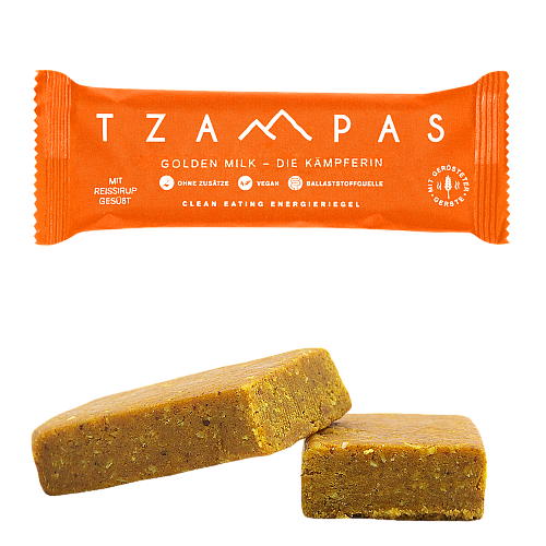 Tzampas Energy Bar Golden Milk - Die Kmpferin (40 g)