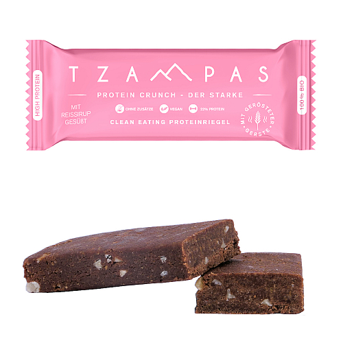 TZAMPAS Protein Crunch Bar l Der Starke l 40 g Riegel