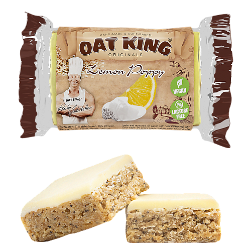 Oat King Haferriegel Lemon Poppy (95 g)