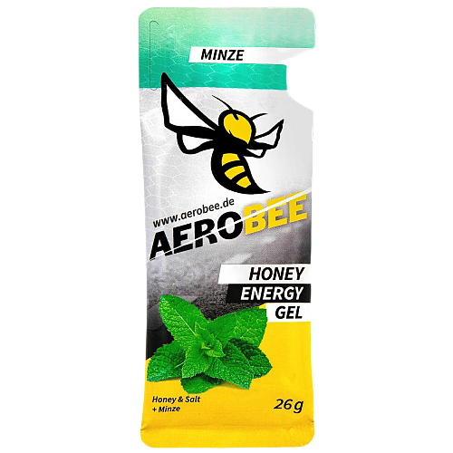 Aerobee Honey Energy Gel Minze (26 g Beutel)