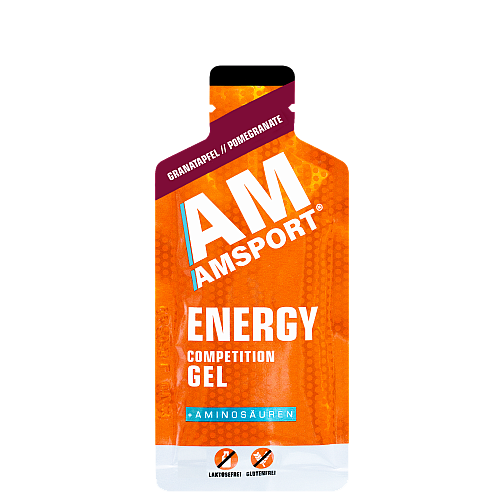 AMSPORT Granatapfel Competition Energy Gel Beutel