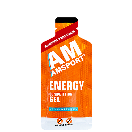 AMSPORT Waldfrucht Competition Energy Gel Beutel