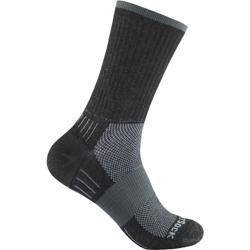 WRIGHTSOCK Escape Crew | Black | Mitteldick