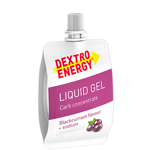 Dextro Energy Liquid Gel Black Currant (60 ml Beutel)