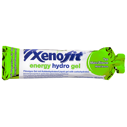 Xenofit Energy Hydro Gel Mate Zitrone (60 ml)