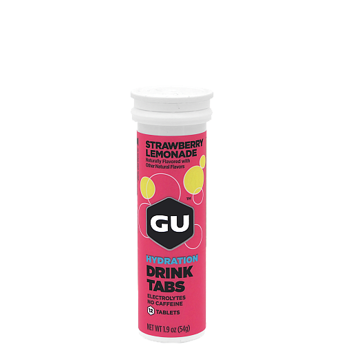 GU Elektrolyte Drink Tabs Testpaket Strawberry Lemonade