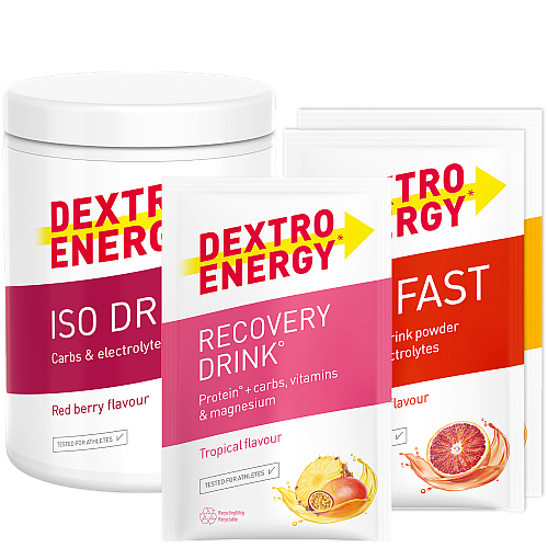 DEXTRO ENERGY Getrnke Testpaket | Kleines Paket