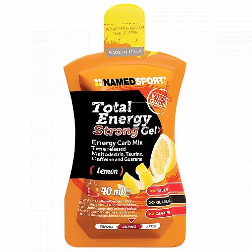 NAMEDSPORT Total Energy Strong Gel | Koffein + Taurin