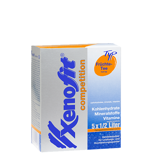 Xenofit Competition Drink - Frchtetee - 5 x 42 g Beutel