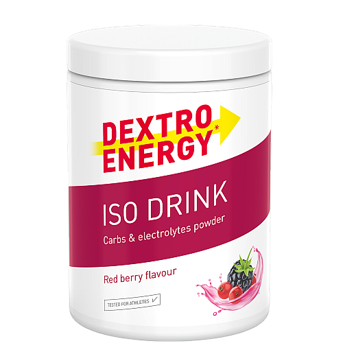 DEXTRO ENERGY Iso Drink 440 g Dose | Red Berry Flavour