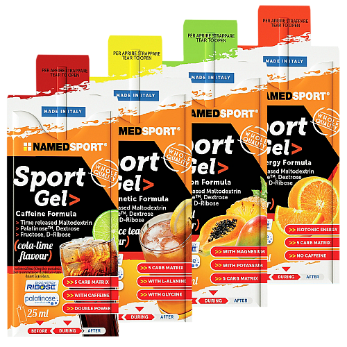 NAMEDSPORT Sport Gel Testpaket