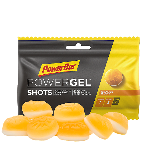 Powerbar PowerGel Orange Shots Testpaket