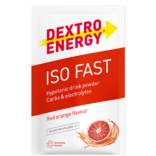 Dextro Energy Iso Fast Sportgetrnk Red Orange (56 g Beutel)