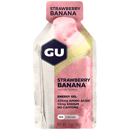 GU Energy Gel Strawberry Banana (32 g Beutel)