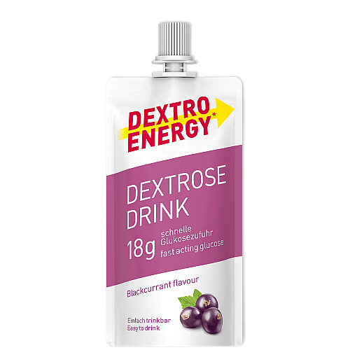 Dextro Energy Dextrose Drink Schwarze Johannisbeere (50 ml)