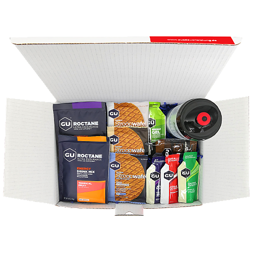 GU Energy Ausdauersport Geschenkbox von oben