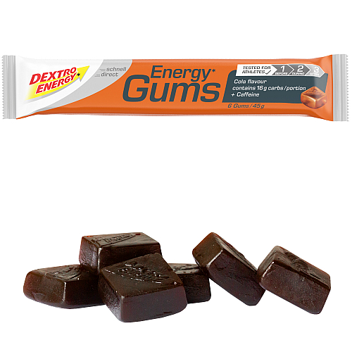 Dextro Energy Gums Cola + Koffein (45 g Beutel)