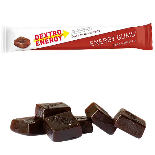 Dextro Energy Gums Cola + Koffein (45 g Beutel)