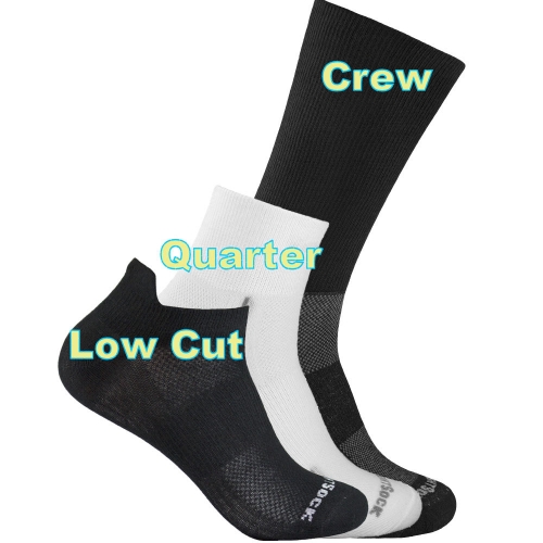 WRIGHTSOCK Eco Explore Quarter | Black | Mitteldick