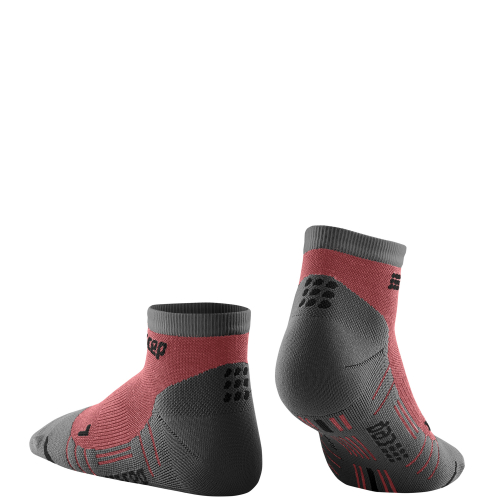 CEP Hiking Light Merino Low Cut Compression Socks Damen | Berry Grey