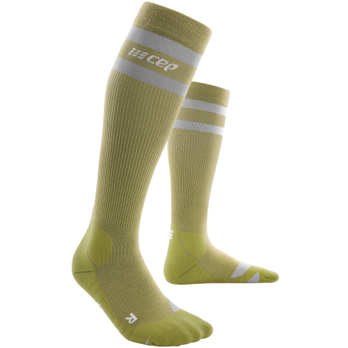 CEP Hiking Light Merino Compression Socks Damen | 80's Olive Grey