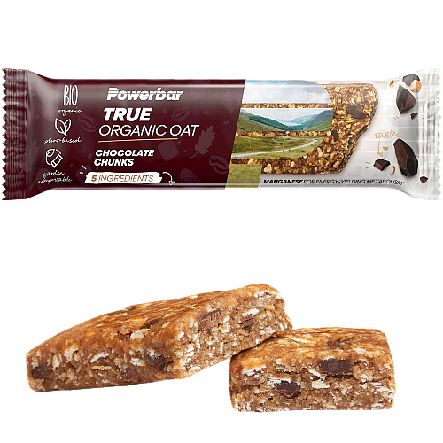 Powerbar True Organic Oat Bar Chocolate Chunks (40 g)