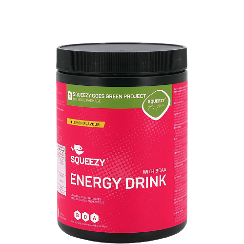 SQUEEZY Energy Drink | Mit BCAAs