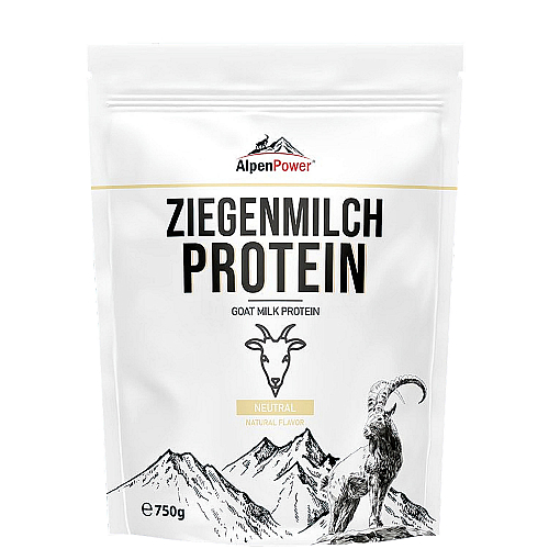 AlpenPower Ziegenmilch Protein | Gluten- und Sojafrei