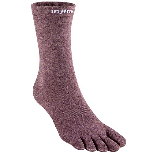 Injinji Liner Crew Zehensocken | Amethyst Purple | Ultradnn