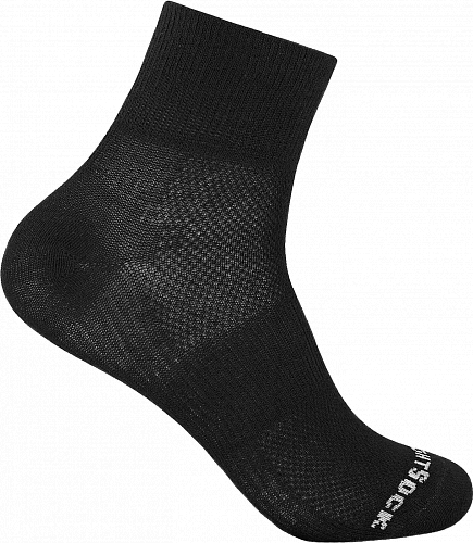 Wrightsock Coolmesh II Quarter | Black