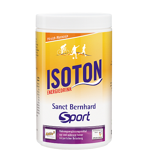 Sanct Bernhard Sport Isoton Energiedrink Pfirsich-Maracuja l 900 g Dose