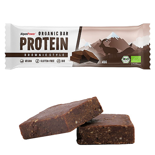 Alpenpower Organic Bar Protein Schokokuchen (Chocolate-Brownie)