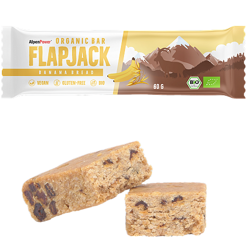 AlpenPower Flapjack Organic Bar Banana Bread (60 g)