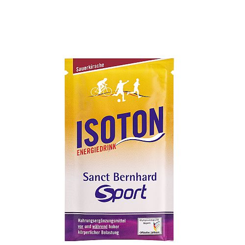 Sanct Bernhard Sport Isoton Energiedrink Sauerkirsche l 36 g Beutel