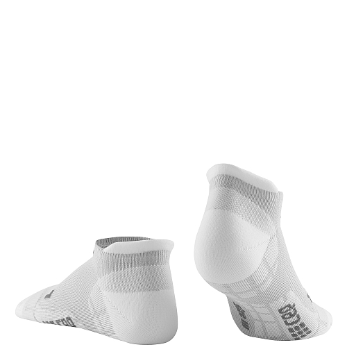 CEP Compression No Show Socken Ultralight Carbon White Paar Rckansicht