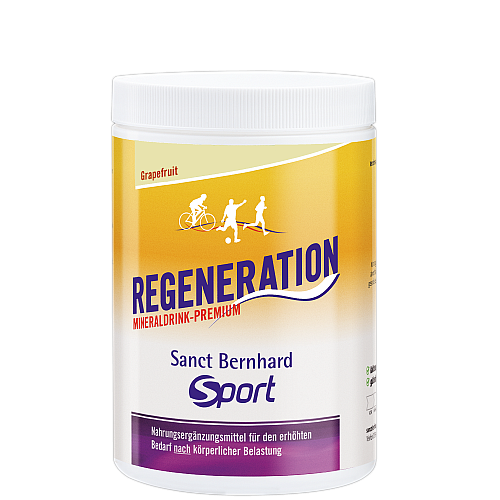 Sanct Bernhard Sport Regeneration Mineraldrink Grapefruit (750 g Dose)